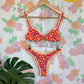 Iconic Y2K Floral Bikini Set