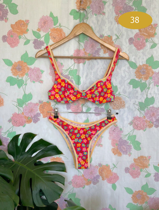 Iconic Y2K Floral Bikini Set