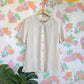 80's Embroidered Blouse