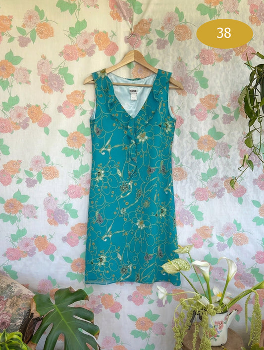 90's Blue Short Dreamy Dress