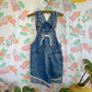 90s Detailed Denim Jumpsuit