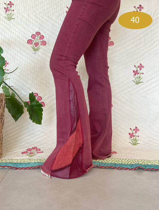 80's Iconic Flare Pants