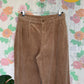 90's Caramel Corduroy Pants