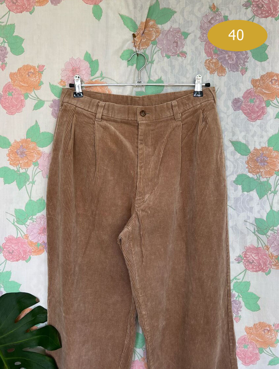 90's Caramel Corduroy Pants