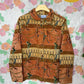 90's Unique Tapestry Jacket