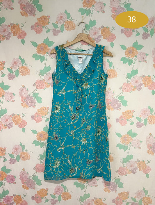 90's Blue Short Dreamy Dress