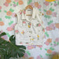 90's Floral Button-Up Vest