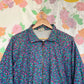 90's Flower Printed Coat