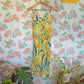 90's Geometric Print Slip Dress