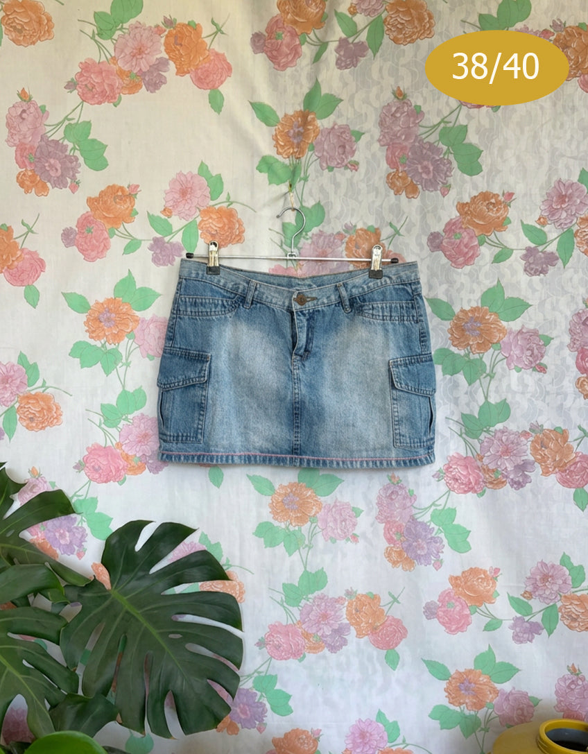 00's Low Waist Mini Skirt
