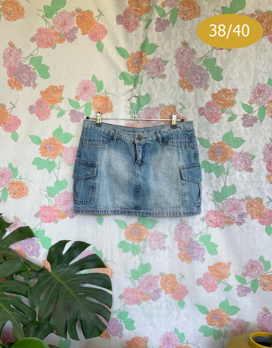 00's Low Waist Mini Skirt