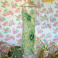 90's Green Floral Slip Dress