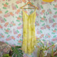 90's Lime Slip Dress