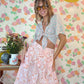 Vintage Pink High-Waist Bermuda
