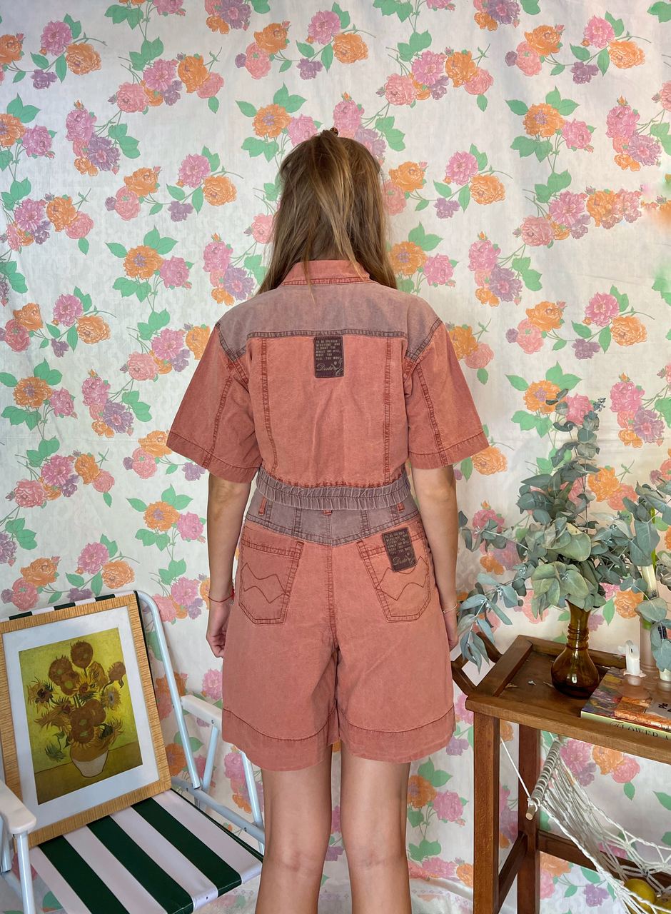 Denim Vintage Cropped Set