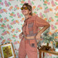 Denim Vintage Cropped Set