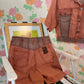Denim Vintage Cropped Set
