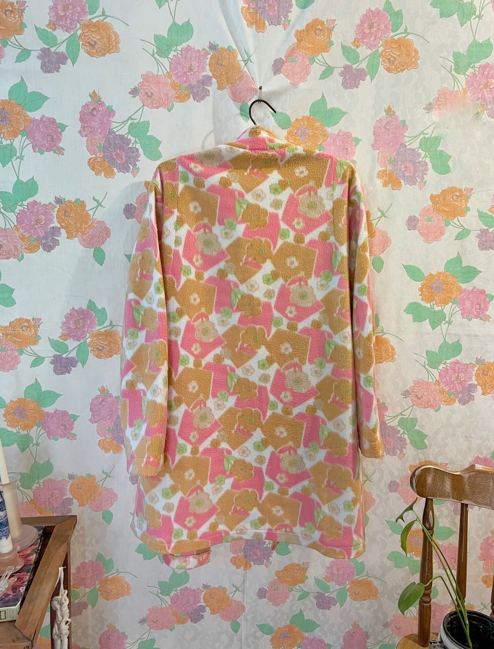 Pink Parka Vintage Fleece