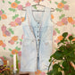 Short Light Denim Jumpsuit