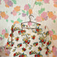 Vintage White Flowery Shirt