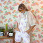 Vintage Lilac Bermuda Jumpsuit
