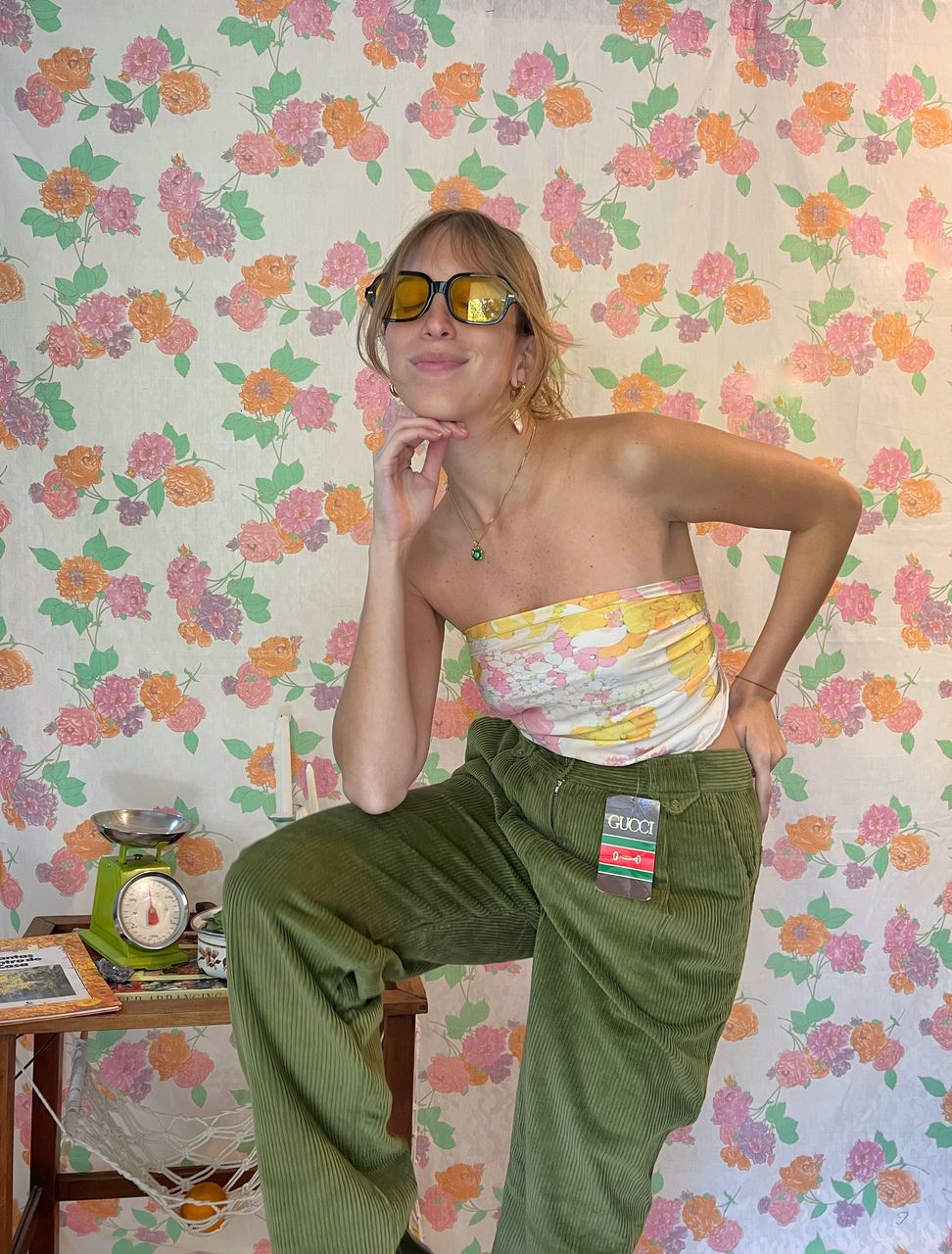 Gucci Deadstock Corduroy Pants