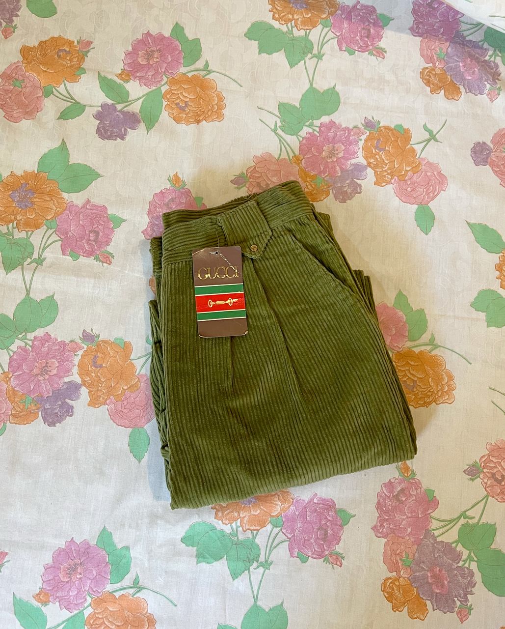 Gucci Deadstock Corduroy Pants