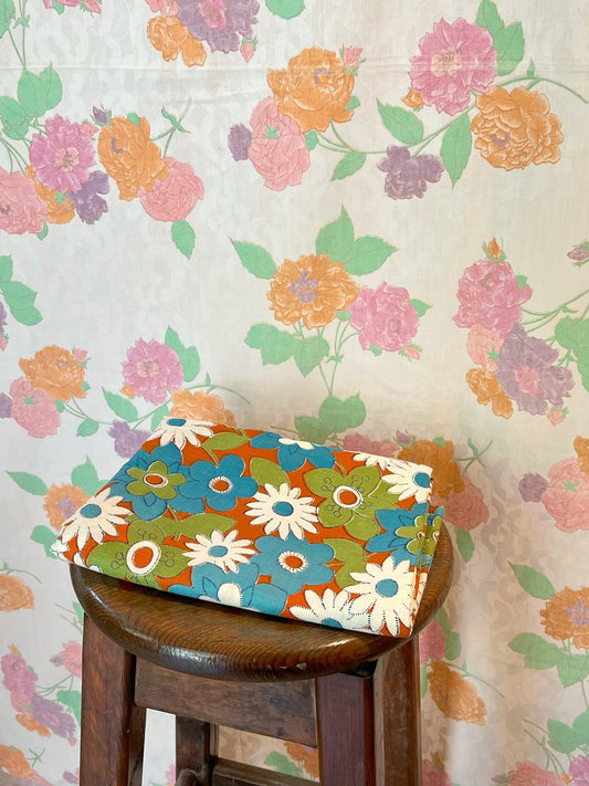 Vintage Flower Print Fabric