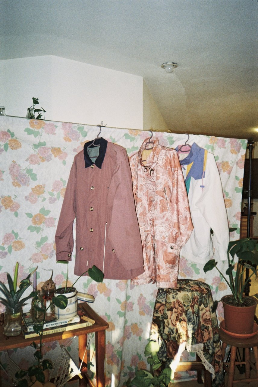 Vintage Pink Windbreaker-Parka