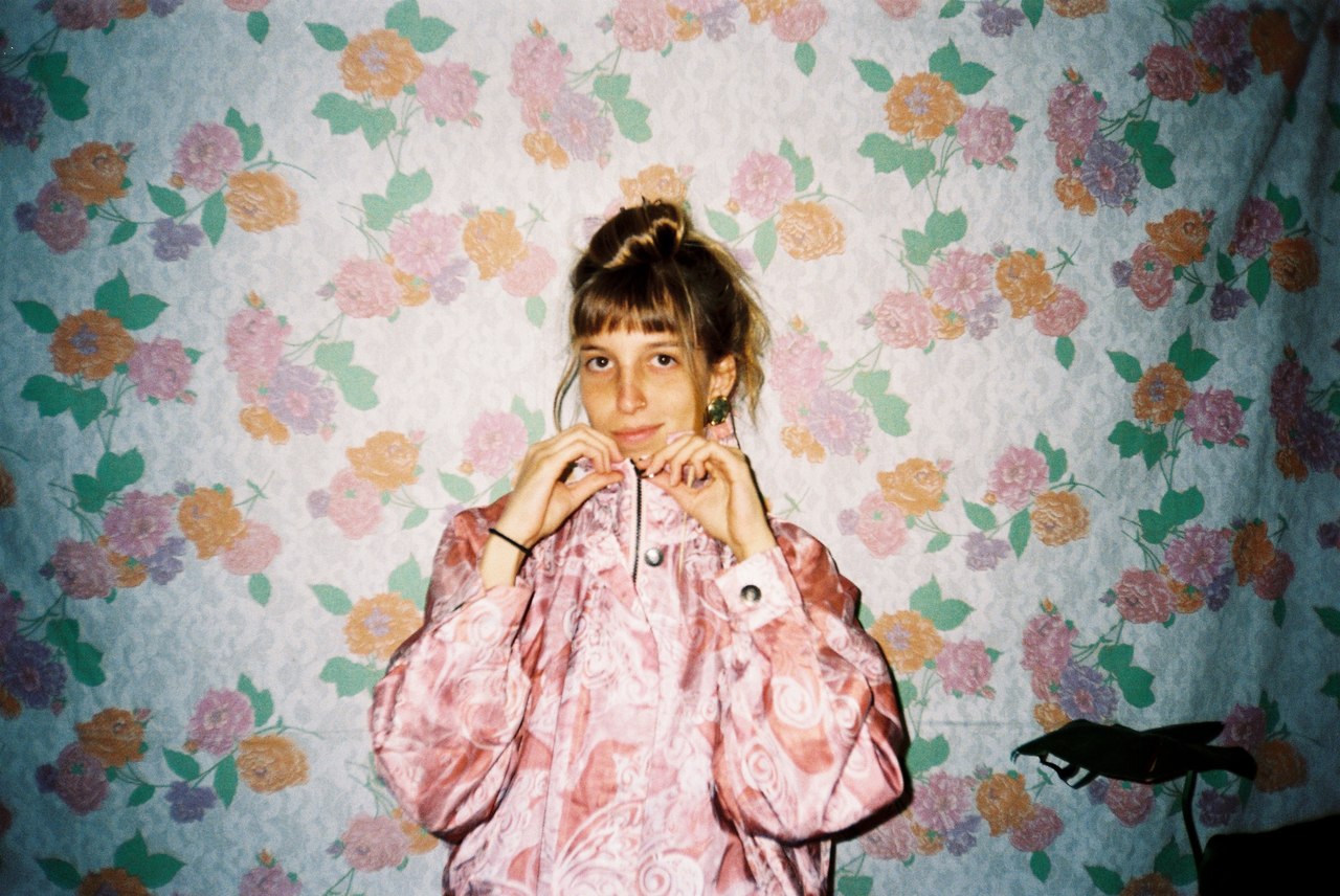 Vintage Pink Windbreaker-Parka