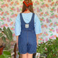 Short Denim Vintage Jumpsuit