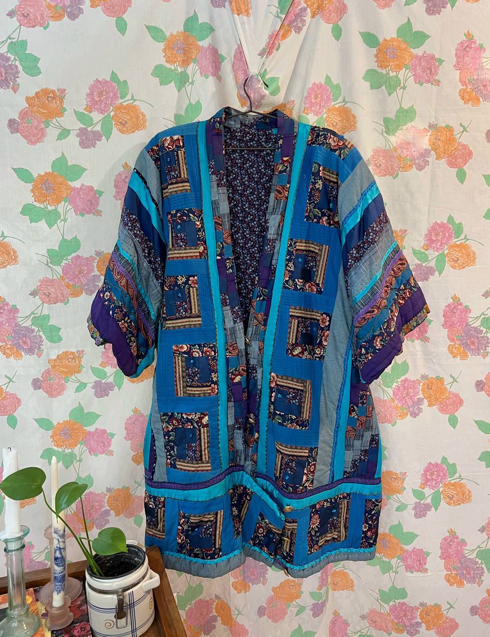 Handmade Vintage Patchwork Kimono