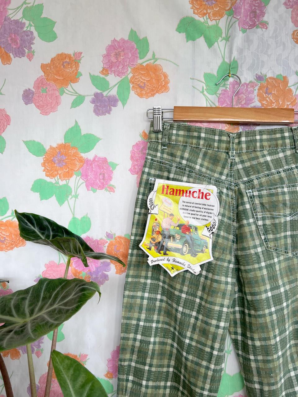 Vintage 80’s Hamuche Printed Pants - with the tag!