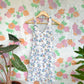 90's Denim Flower Vintage Dress