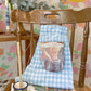 Vichy Baby Blue Plaid Hamuche Pants - With a tag!