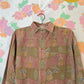 Vintage Corduroy Printed Shirt
