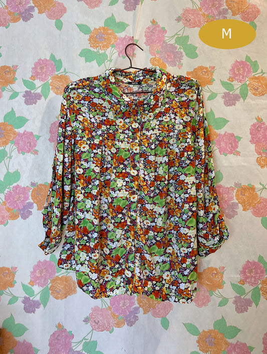 Floral Bell Vintage Shirt