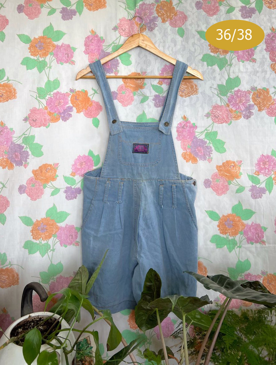 Vintage Short Cotton Jumpsuit